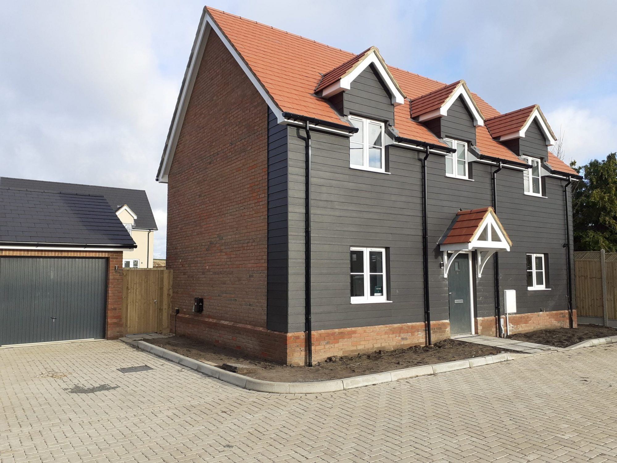 new build house in hadley wood