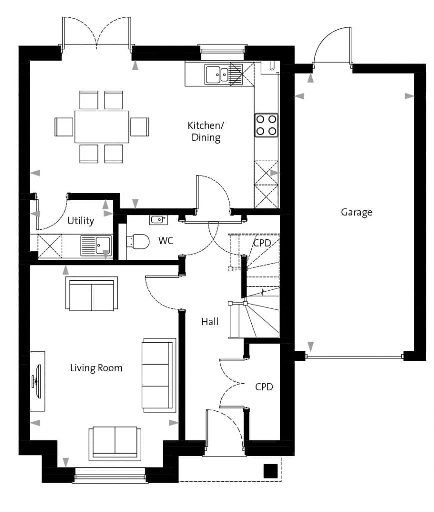 Bicknacre-plot-10-ground property developers buckinghamshire